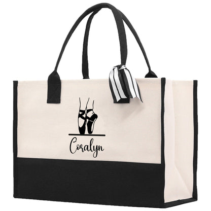 Dance Personalized Tote Bag, Dance Teacher Gift, Custom for Women Girls