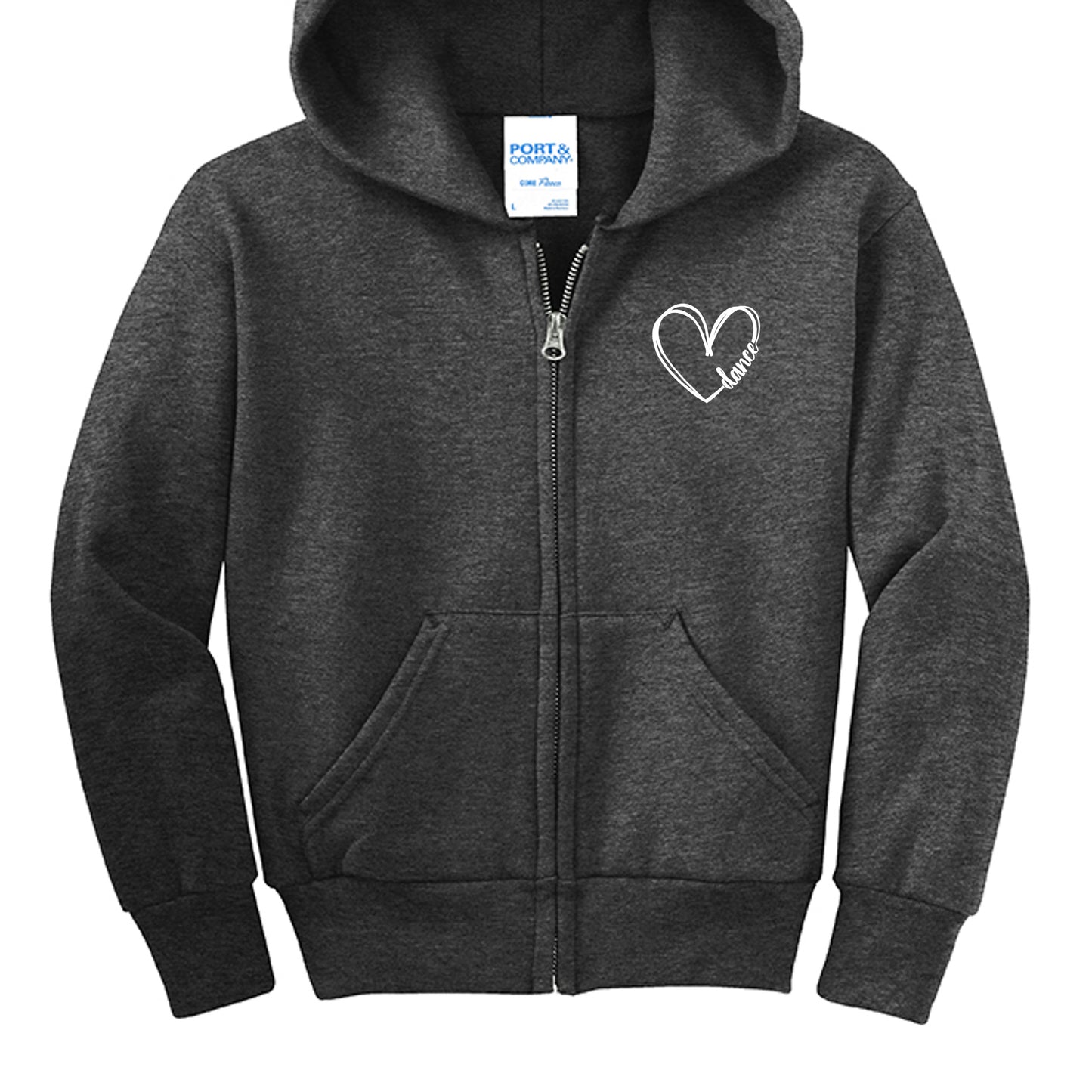Dark Heather Grey - PC90YZH - FRONT