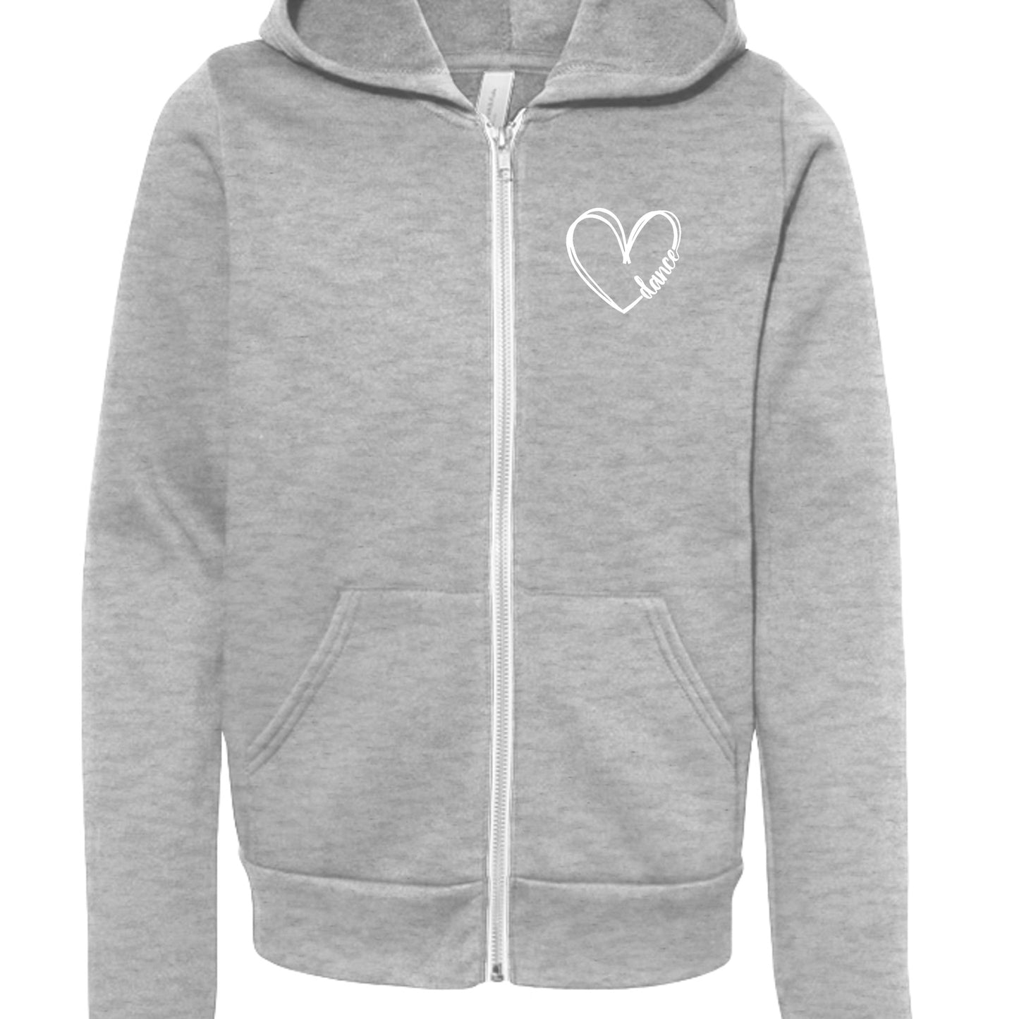 Athletic Heather - 3739Y - FRONT